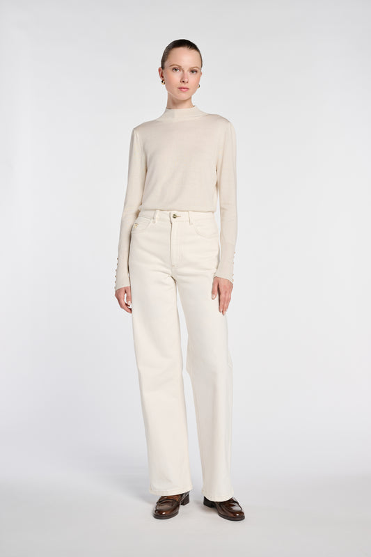 Wide-leg Jeans