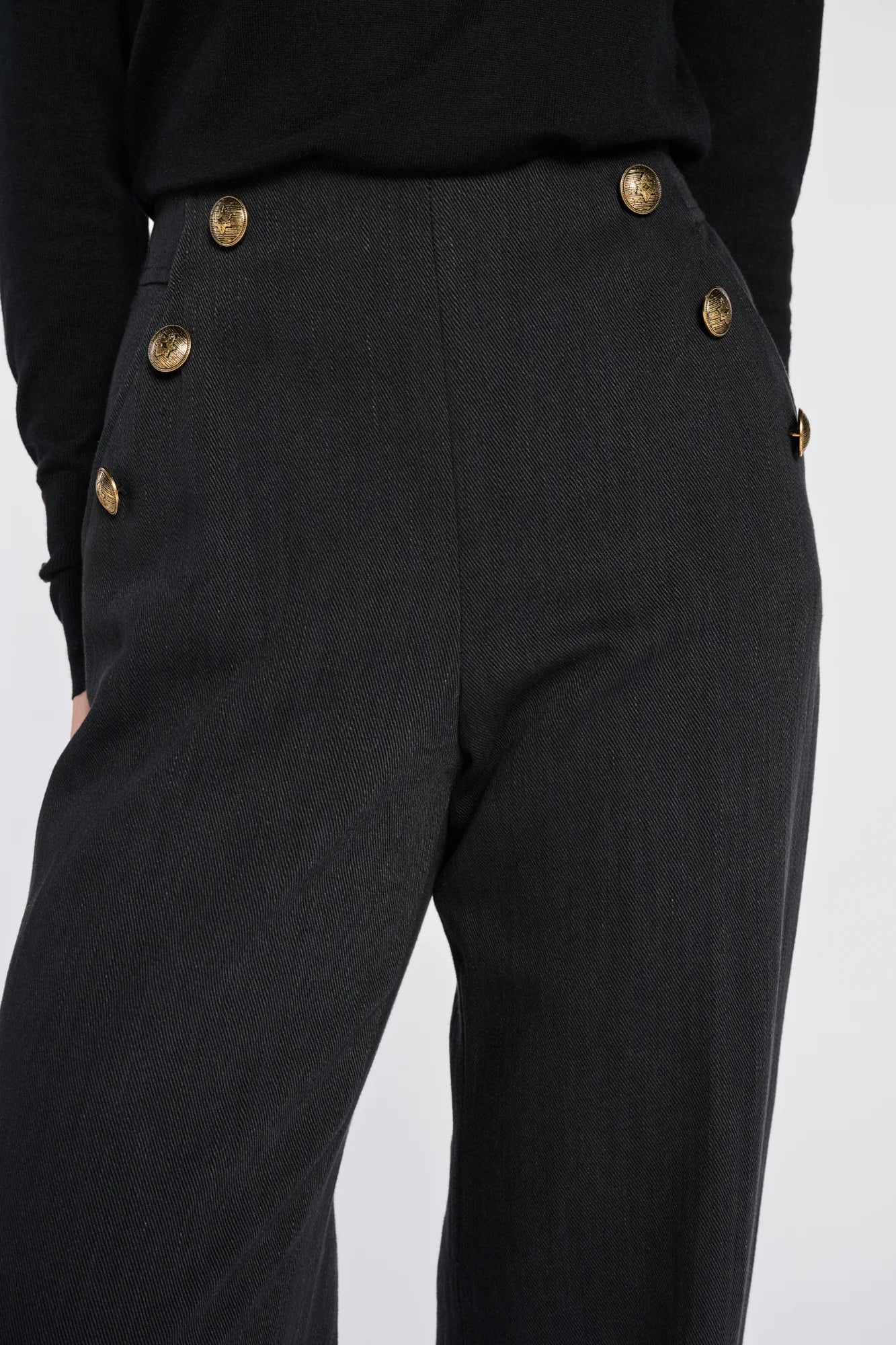Wide-leg Sailor Jeans