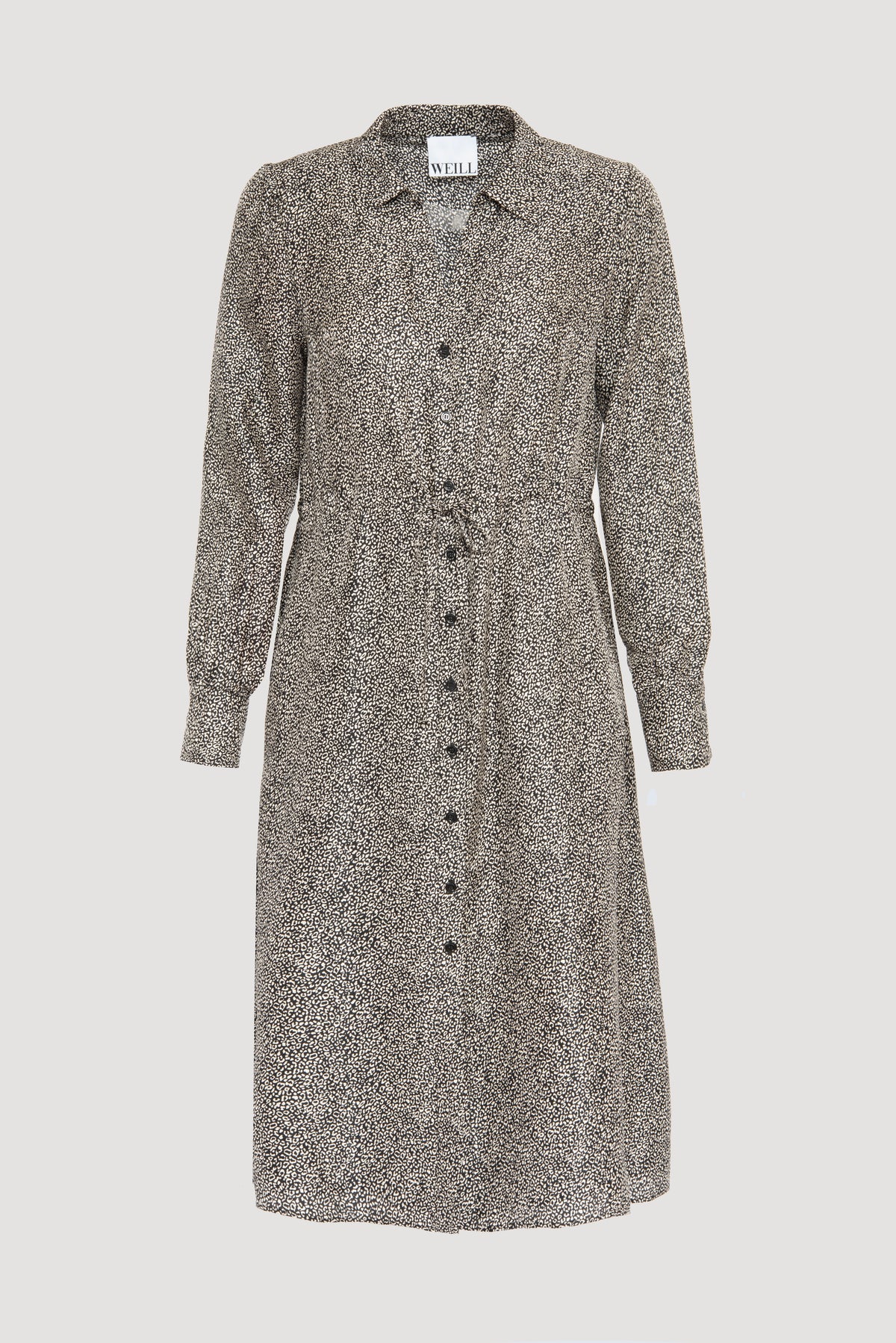 Printed Shirt Dress