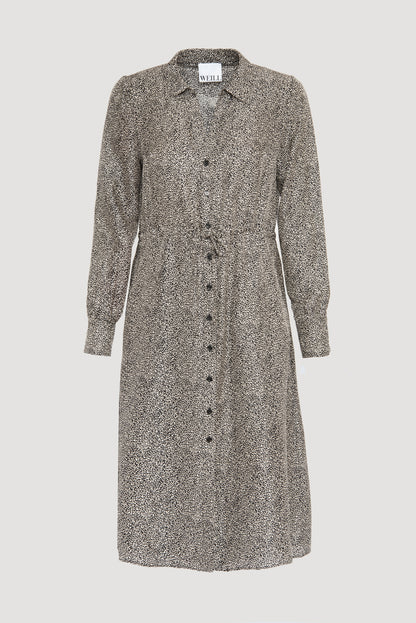 Printed Shirt Dress
