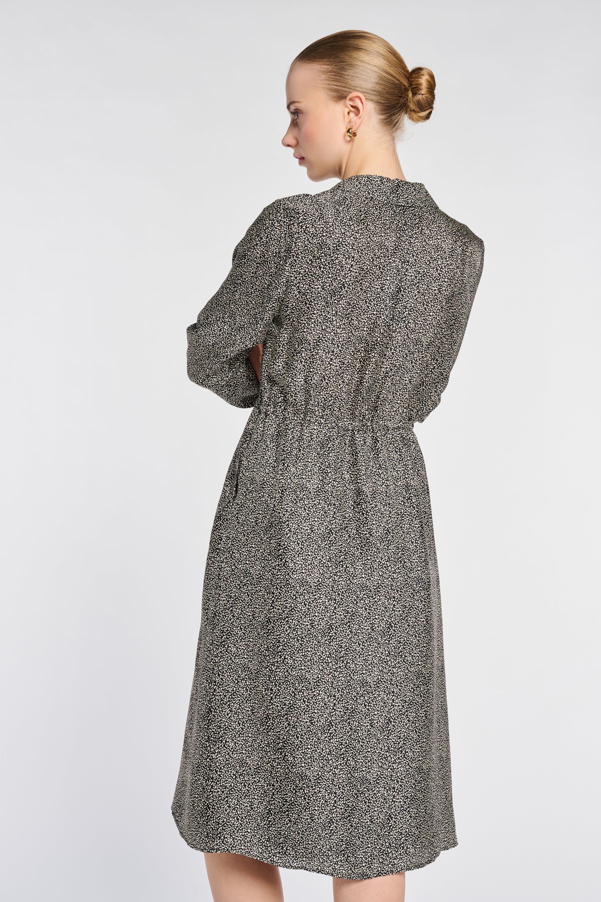 Printed Shirt Dress