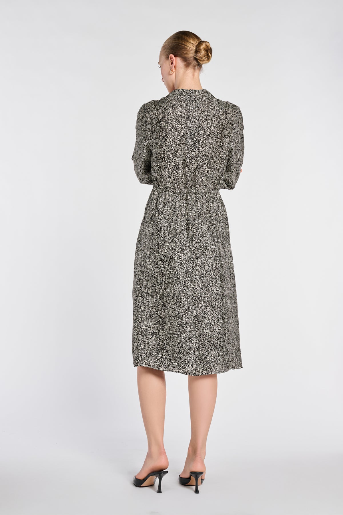 Printed Shirt Dress