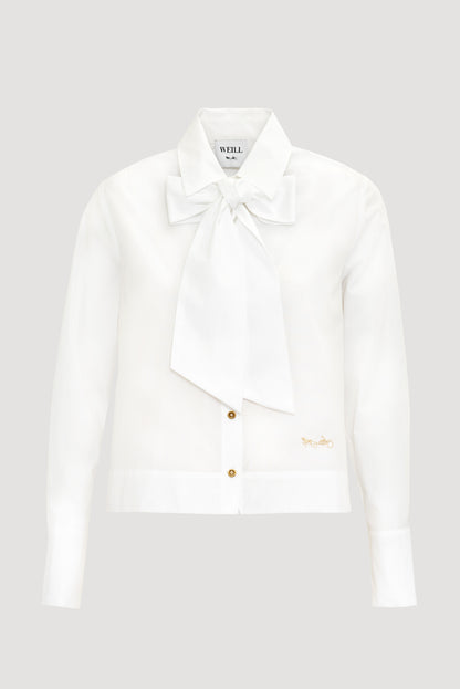 Short-sleeved Poplin Shirt