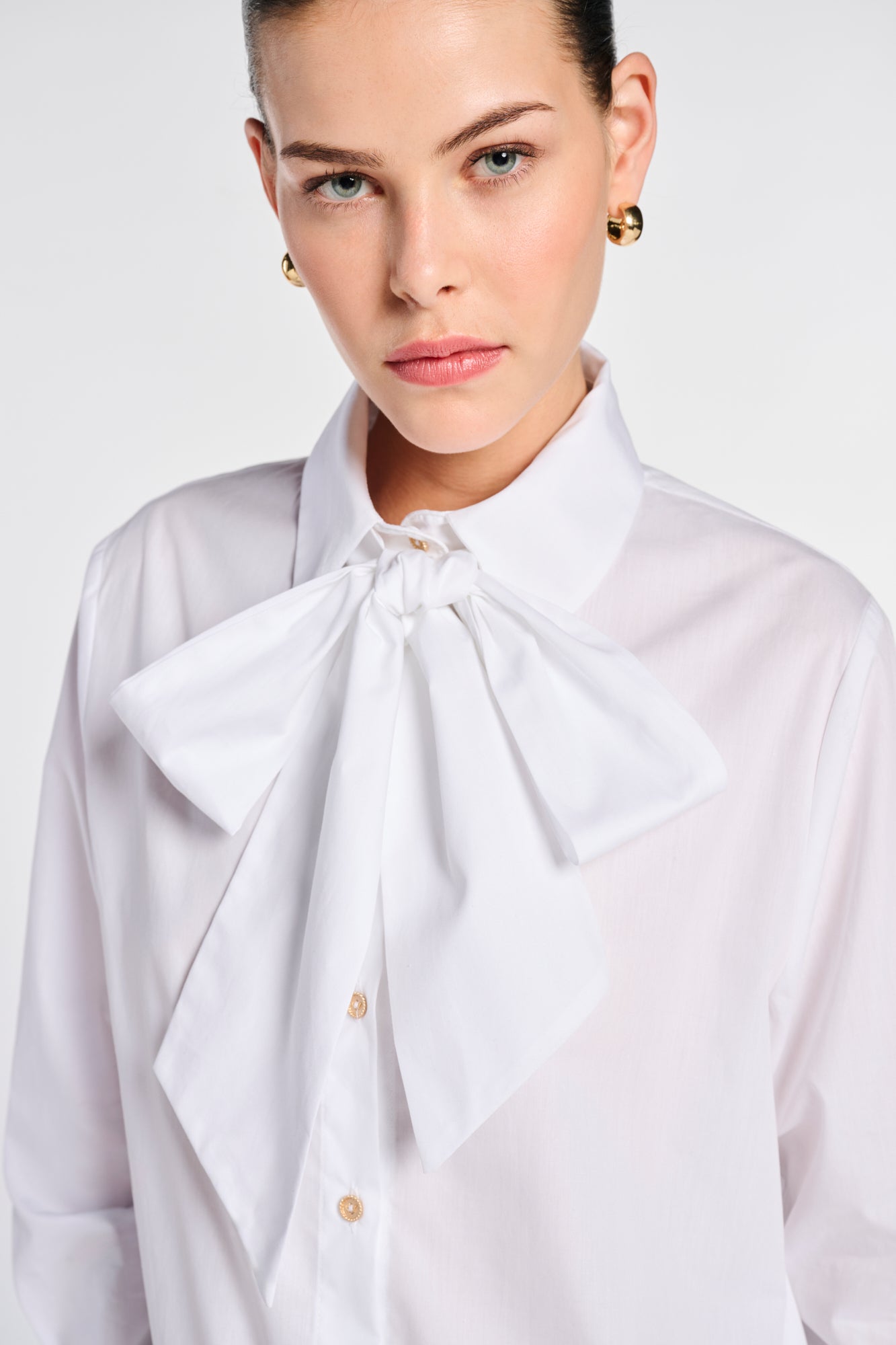 Short-sleeved Poplin Shirt