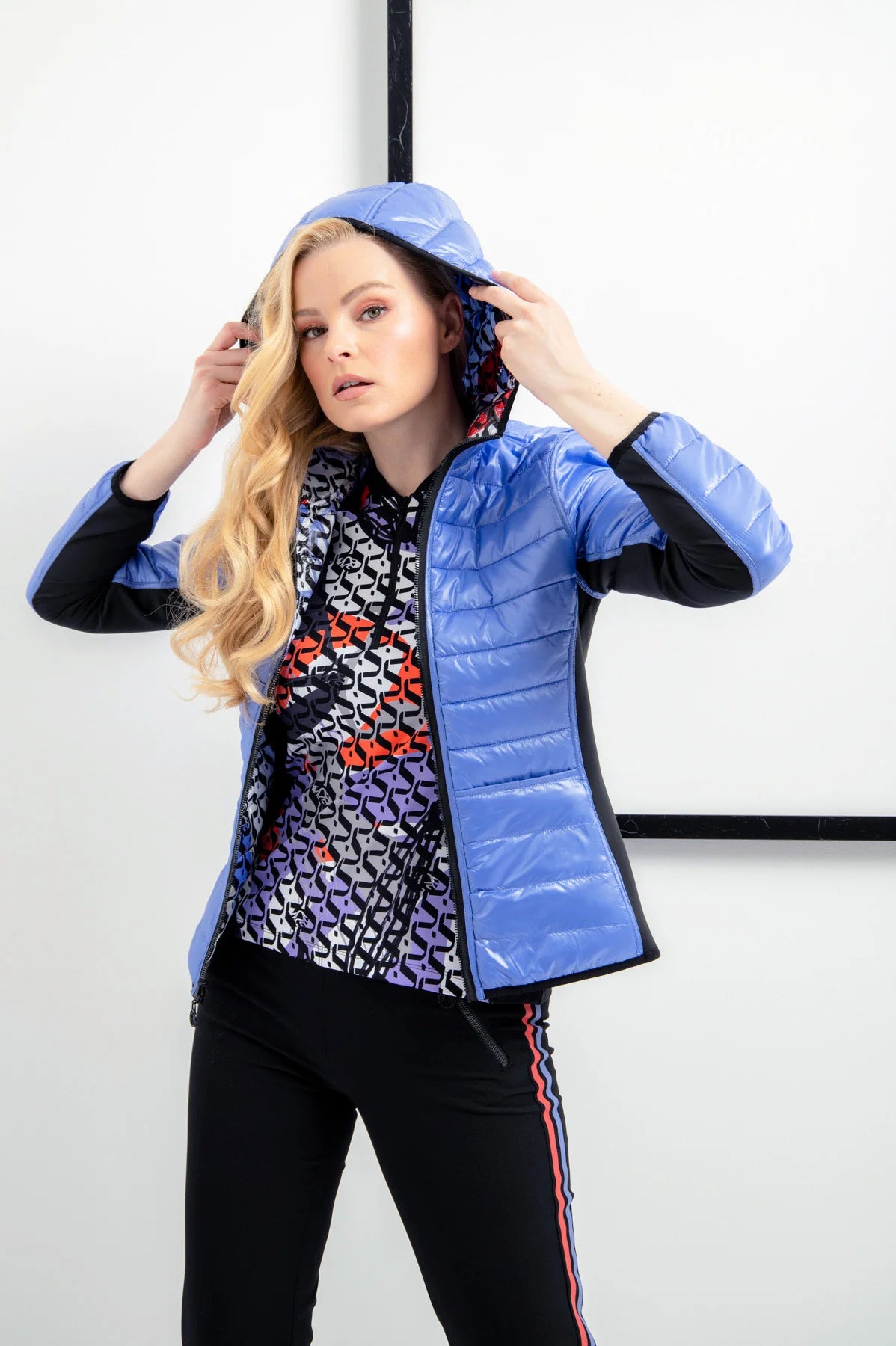 Reversible Jacket with Allover Print