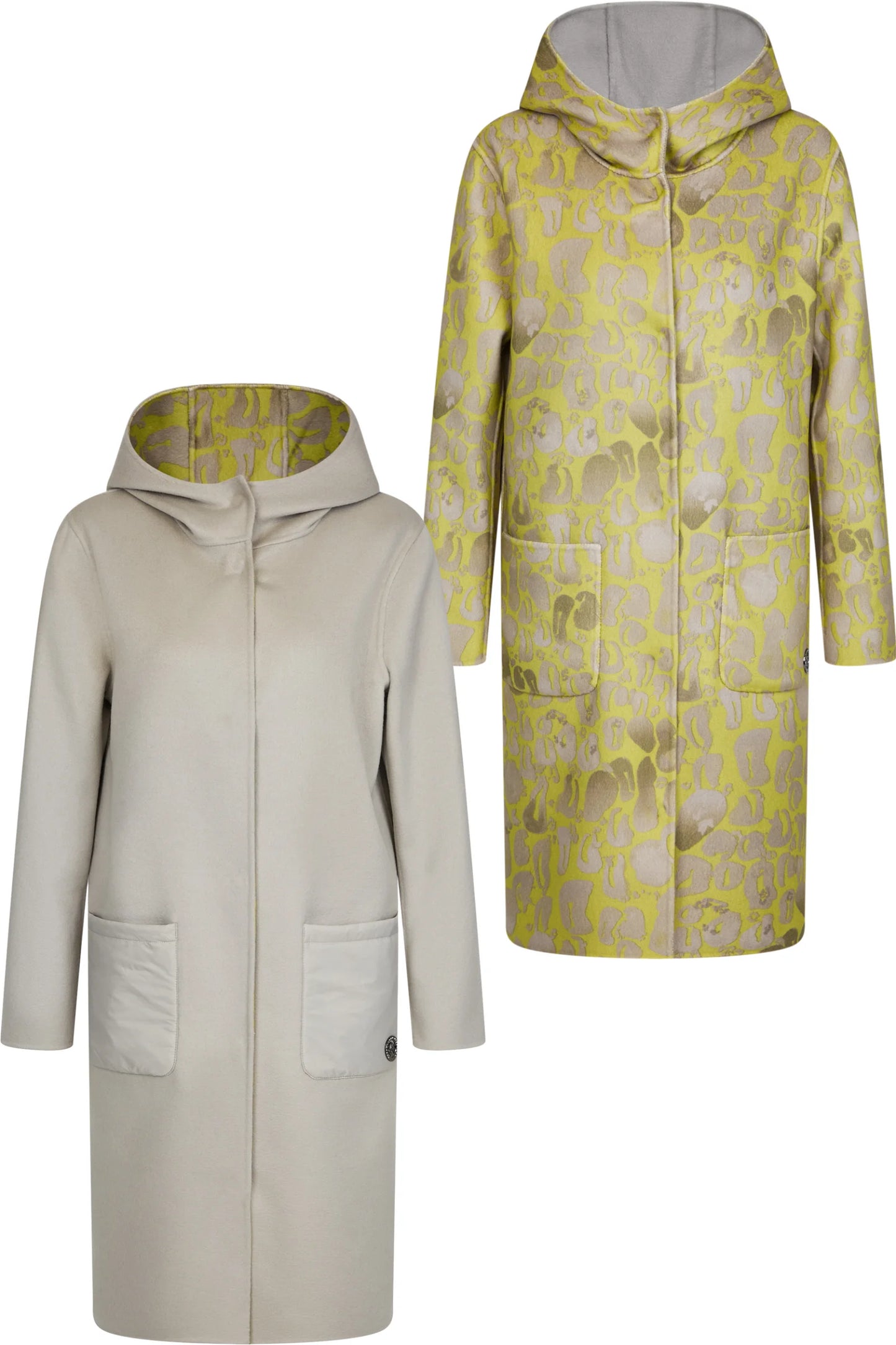 Reversible Hooded Coat