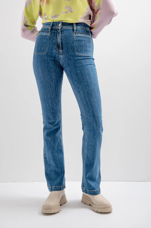 Jeans with Wide Leg