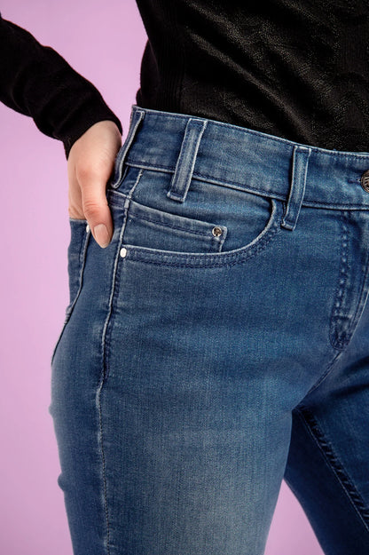 5-Pocket Jeans with Fringe Details