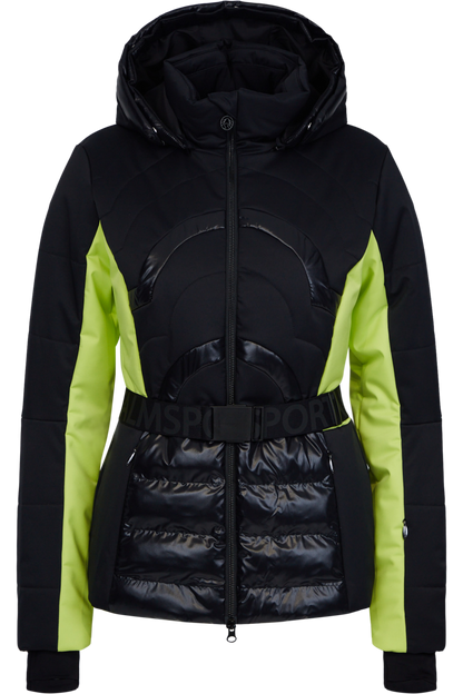 Padded Jacket with Quilted Hem