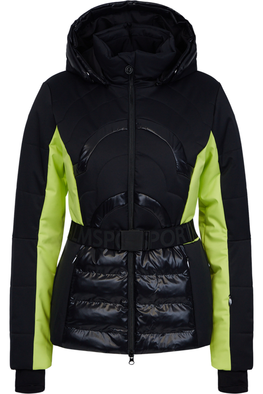 Padded Jacket with Quilted Hem