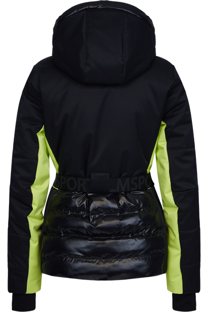 Padded Jacket with Quilted Hem