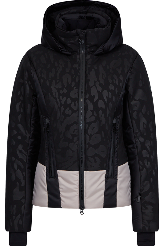 Padded Jacket with Leo Pattern