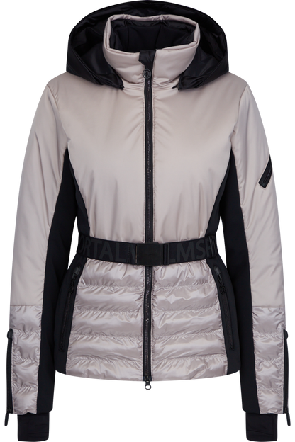 Padded Jacket with Quilted Hem