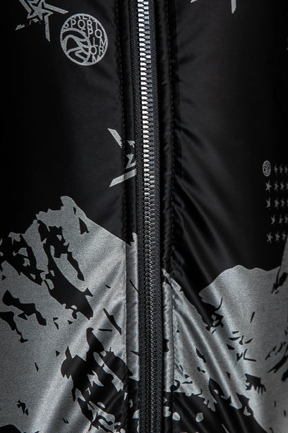Jacket with Degradée Camouflage Print