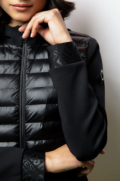 Hooded Jacket with Padded Front