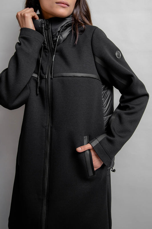 Neoprene Coat with Hood