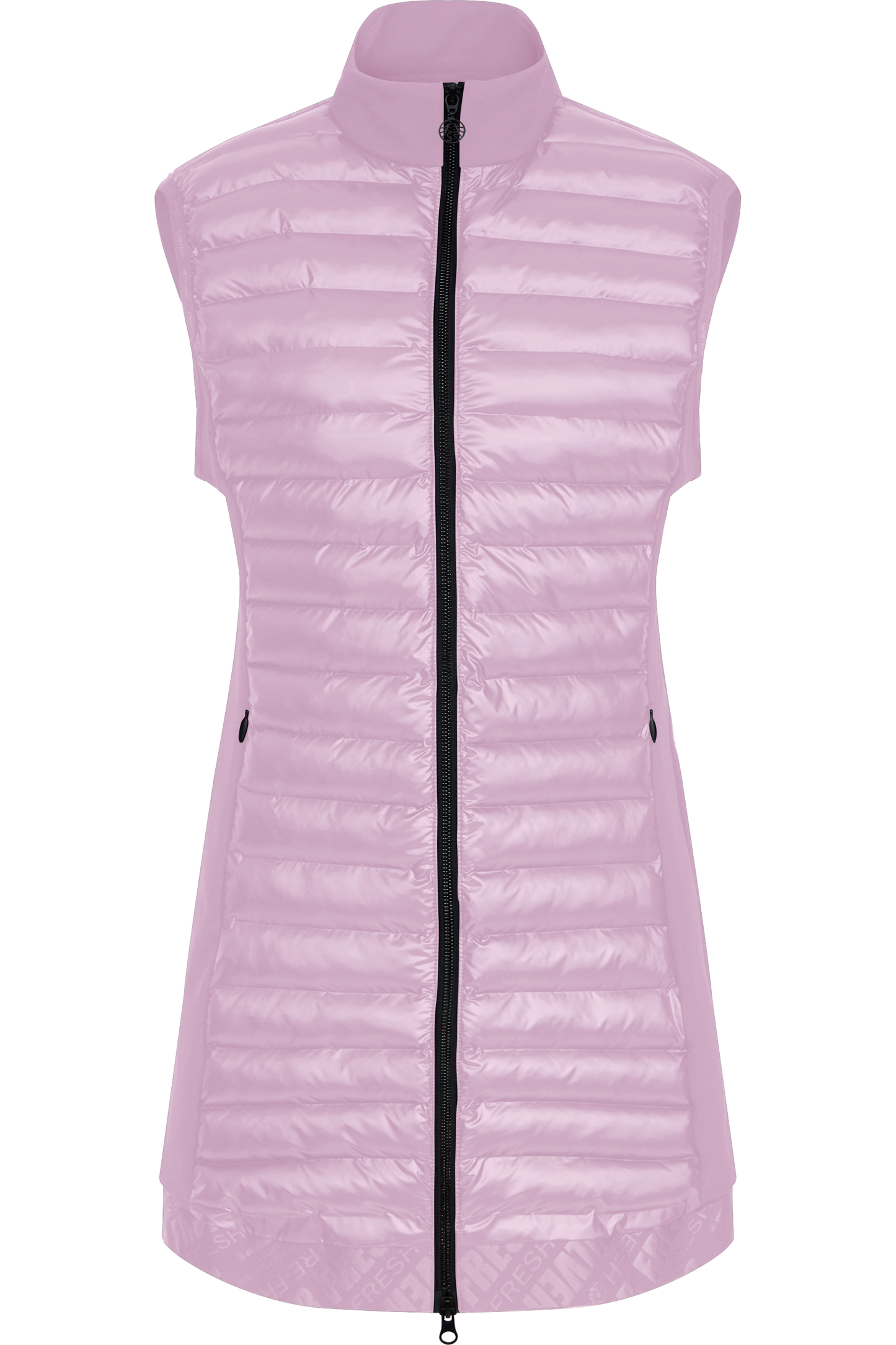 Long Vest with Quilted Pad