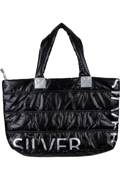 Shopping Bag with Letter Print