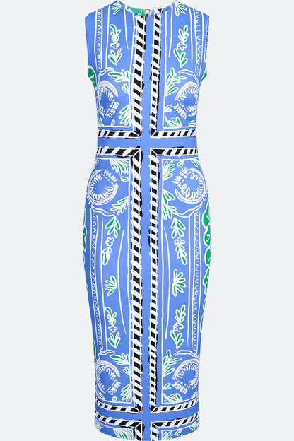 Patterned Shift Dress