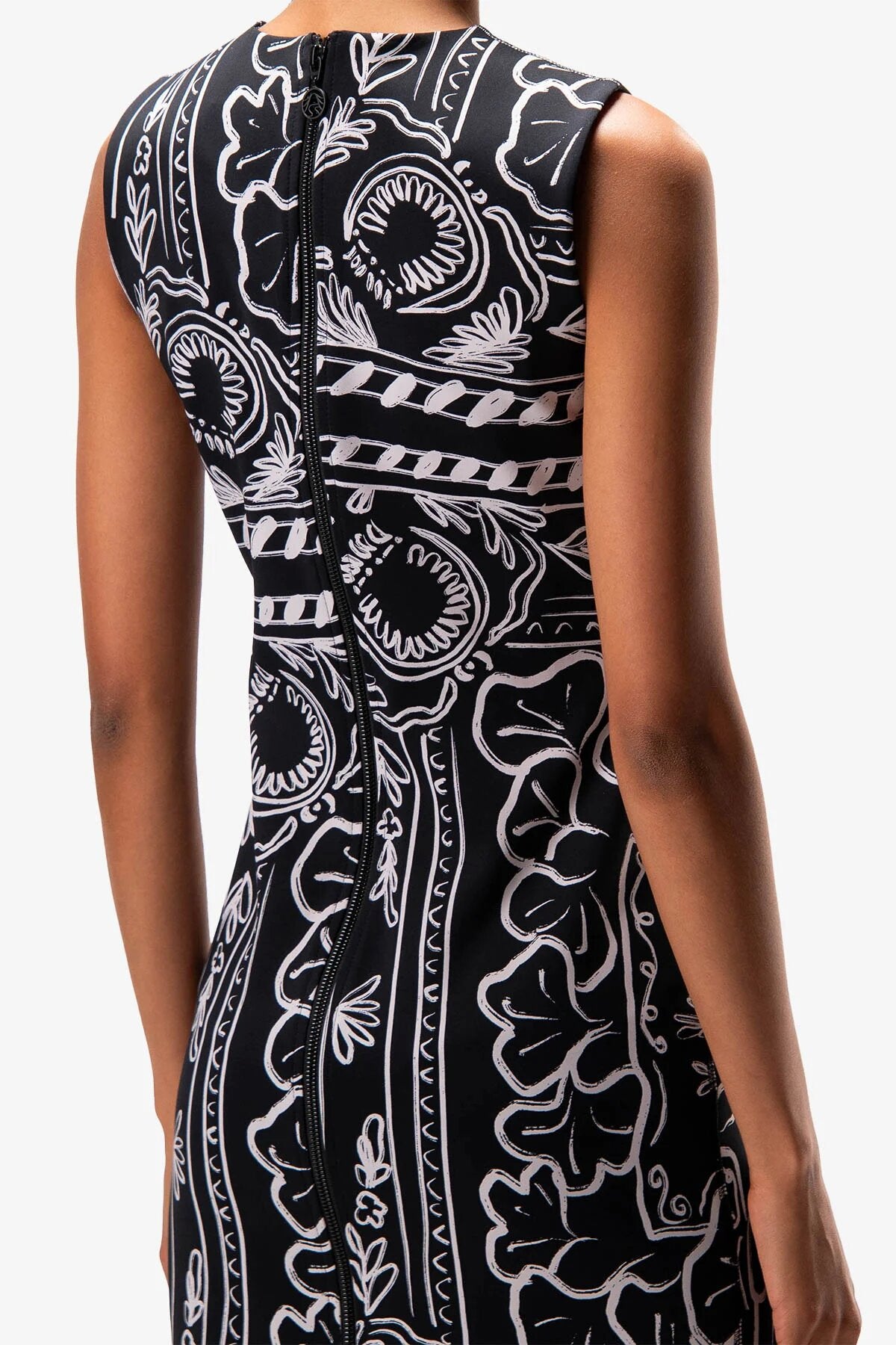 Patterned Shift Dress