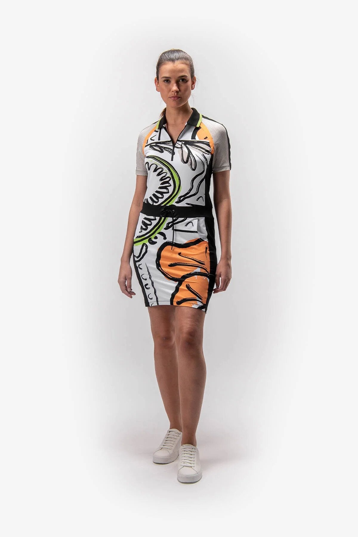 Patterned Golf Dress