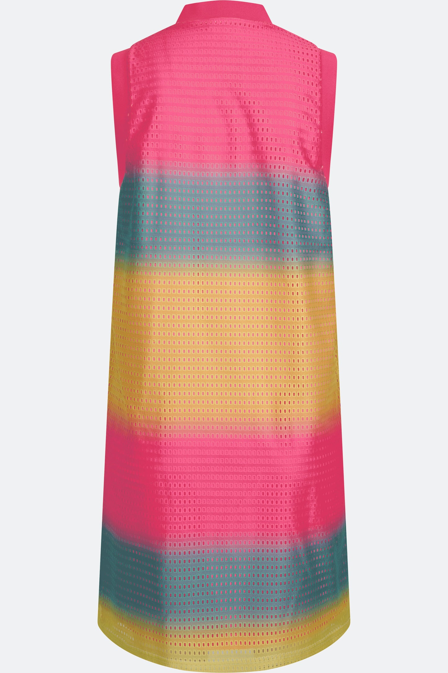Sleeveless Golf Dress with Color Block
