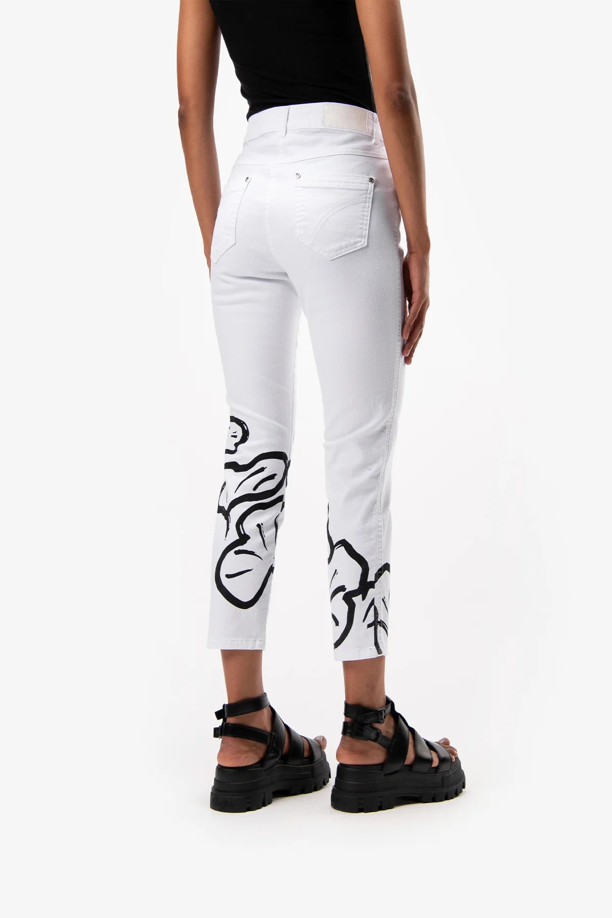 Skinny Jeans with Print