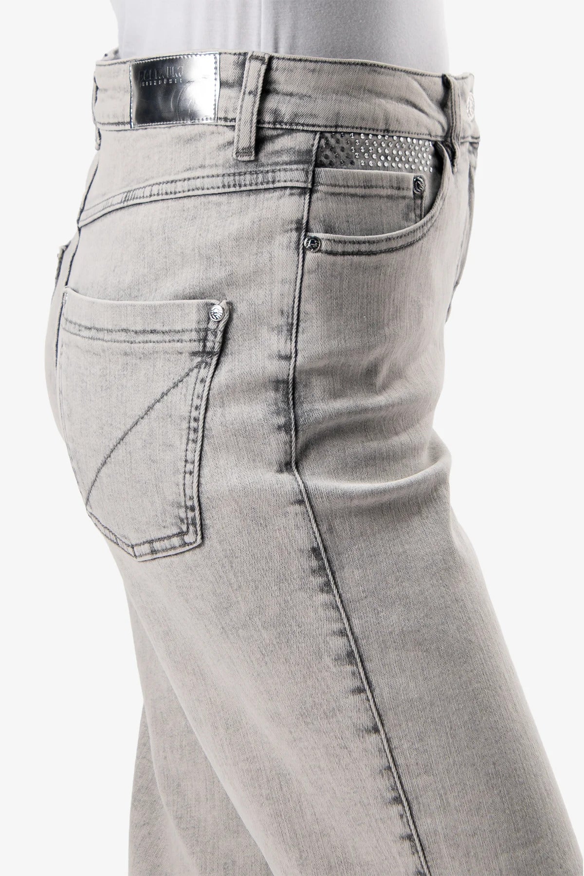Jeans with Metal Stones
