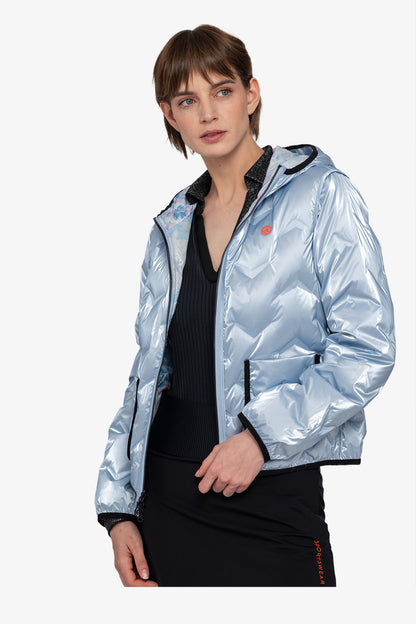 Reversible Jacket with Hood