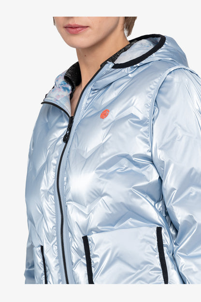 Reversible Jacket with Hood