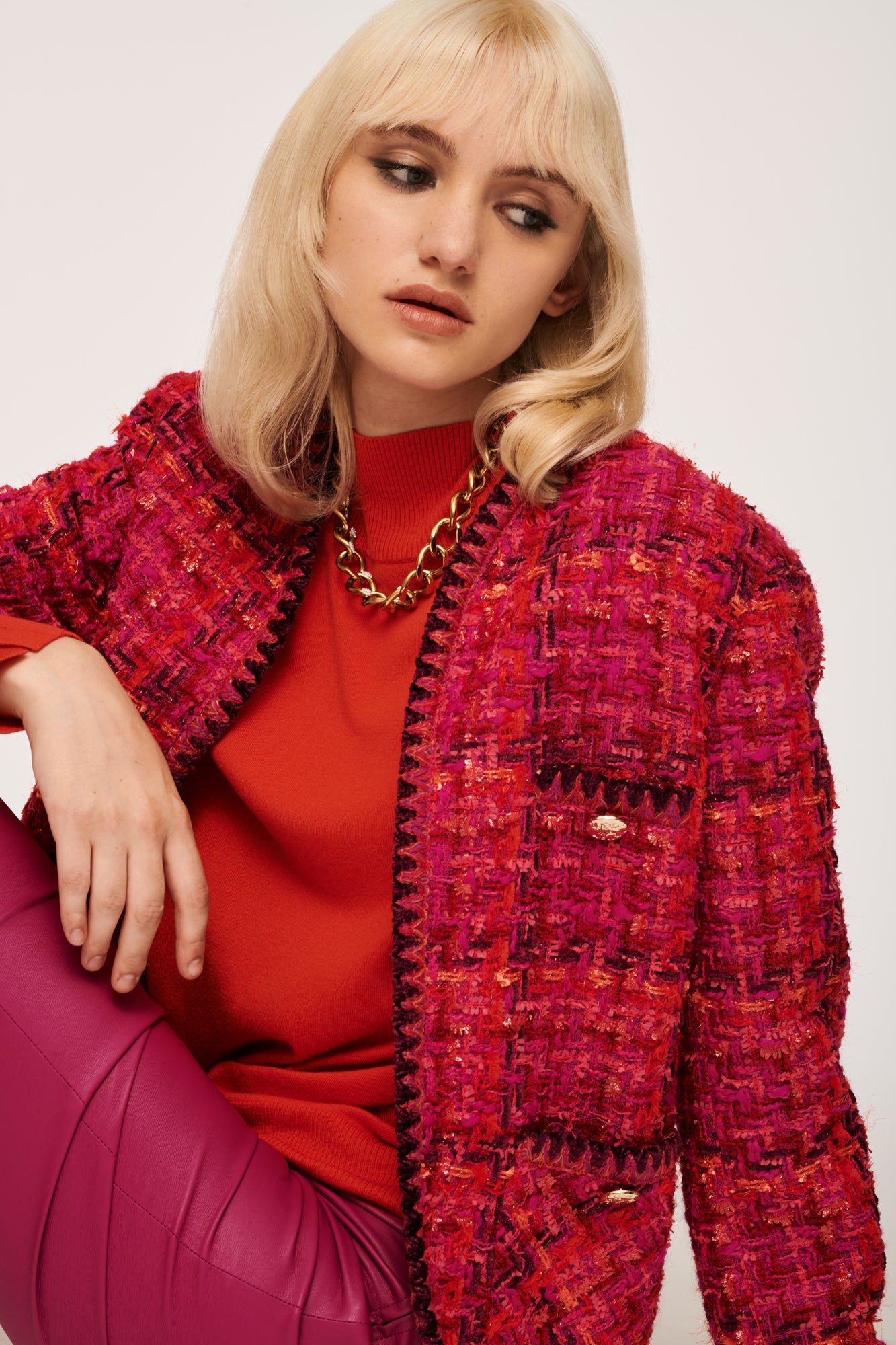 WEILL - Weaving Edging Tweed Jacket – Karin Veit