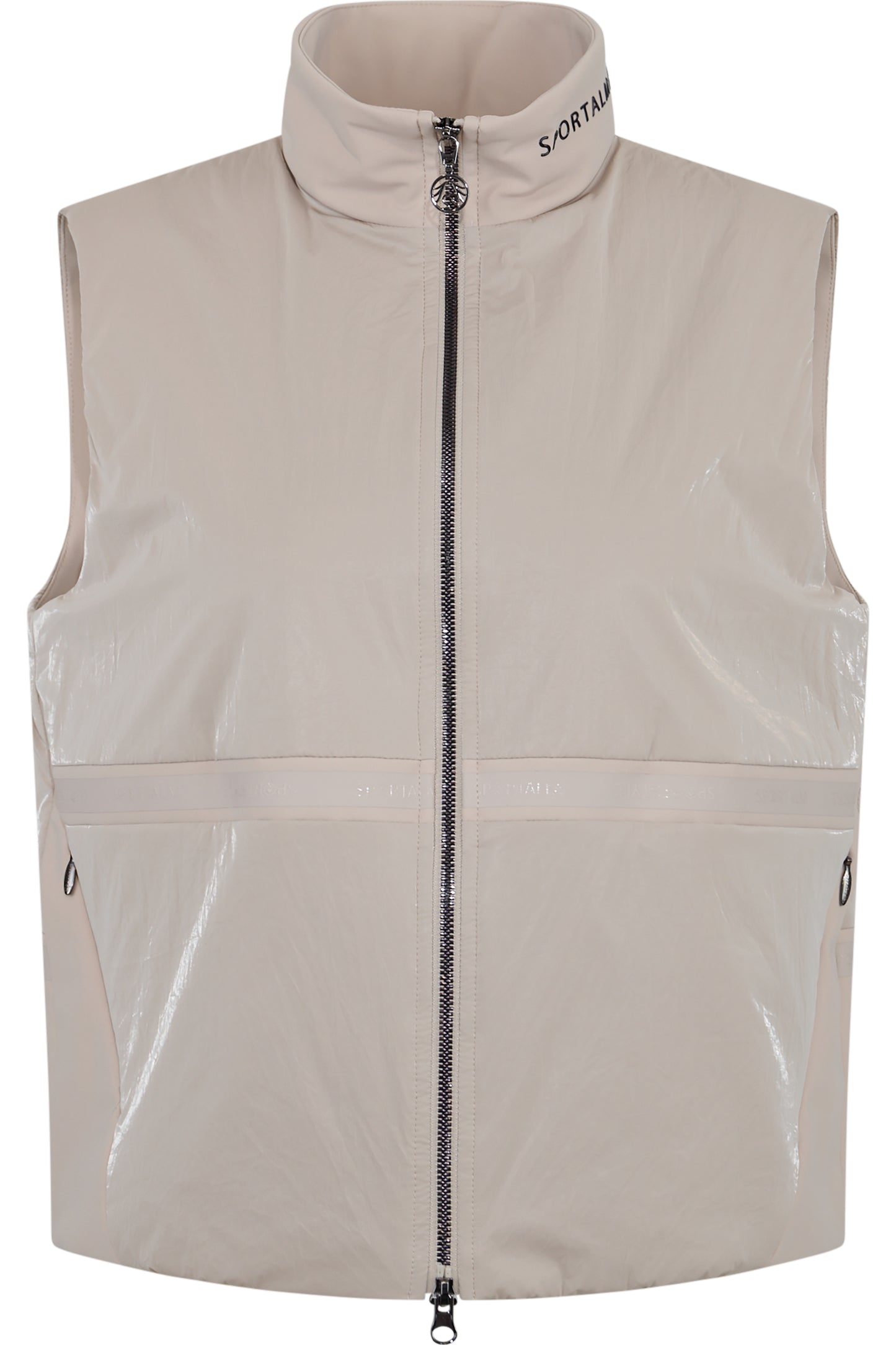 Vest with Stand-up Collar