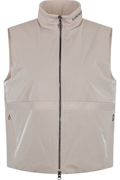 Vest with Stand-up Collar