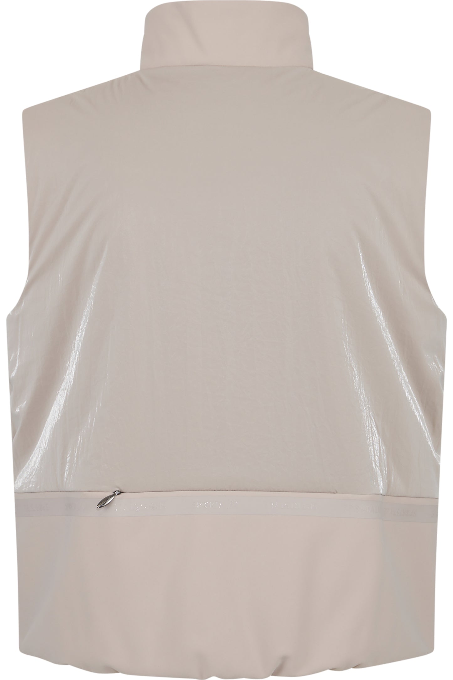 Vest with Stand-up Collar