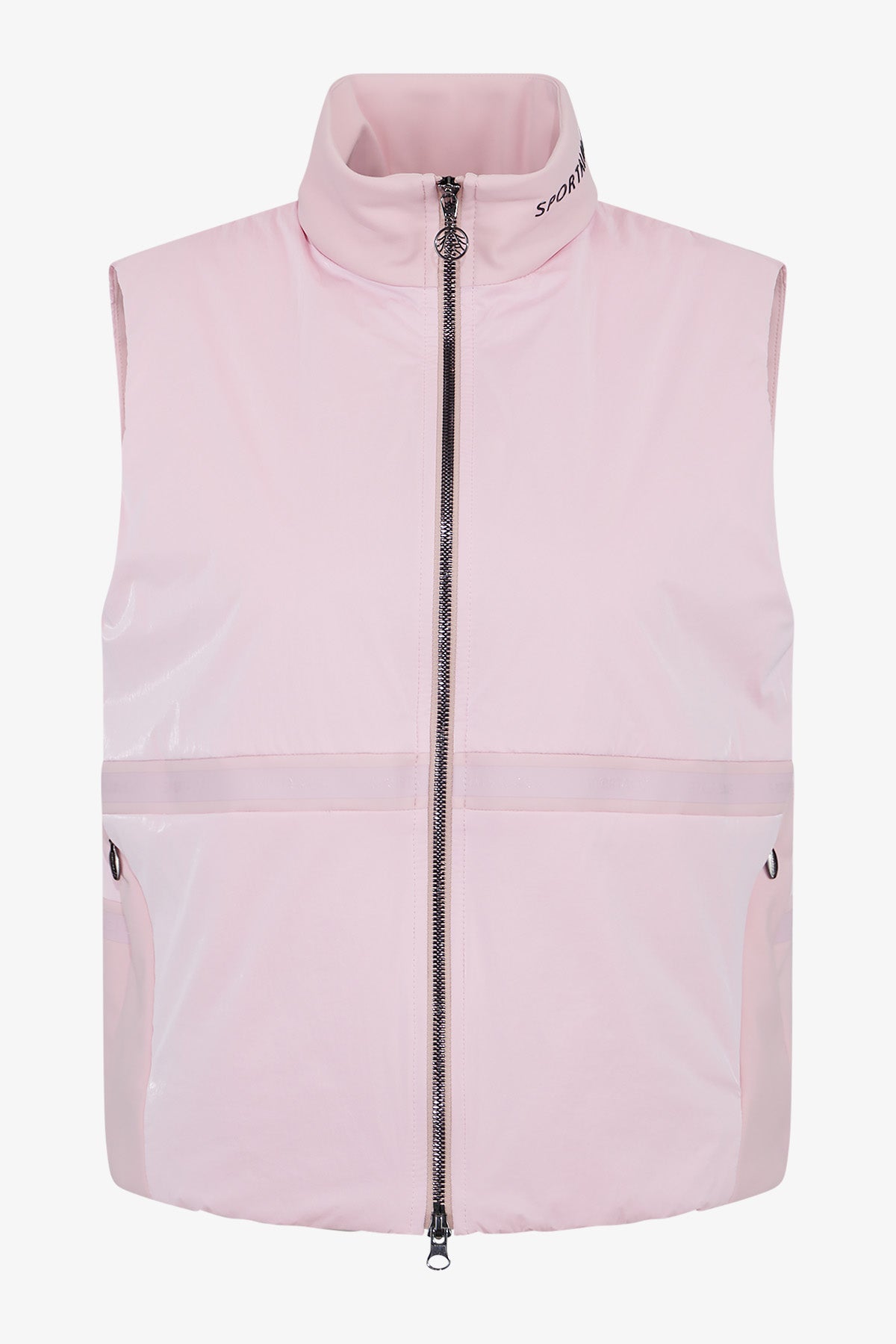 Vest with Stand-up Collar