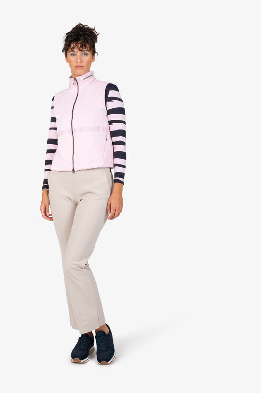 Vest with Stand-up Collar