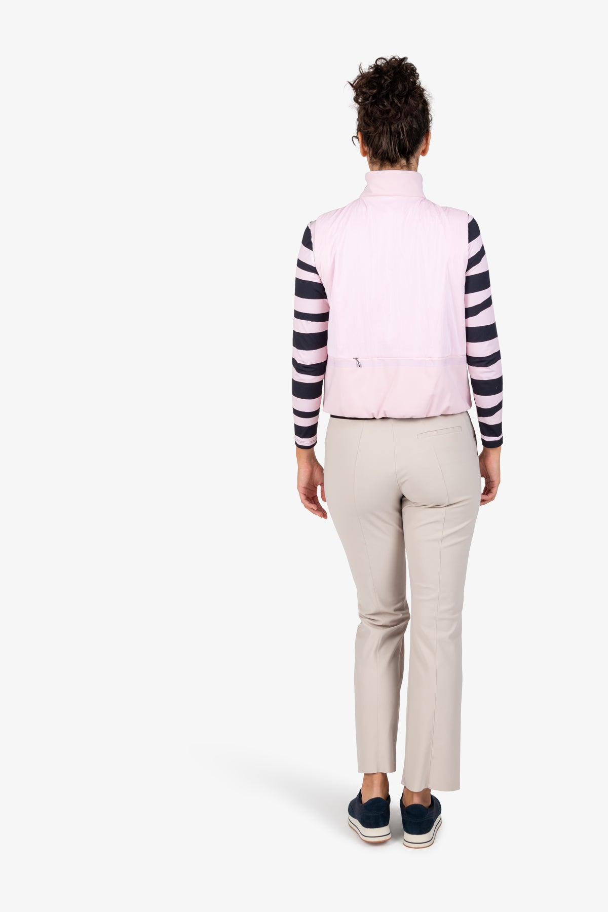 Vest with Stand-up Collar