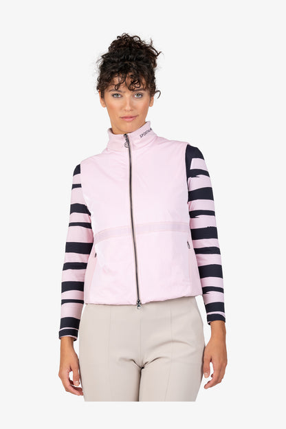 Vest with Stand-up Collar