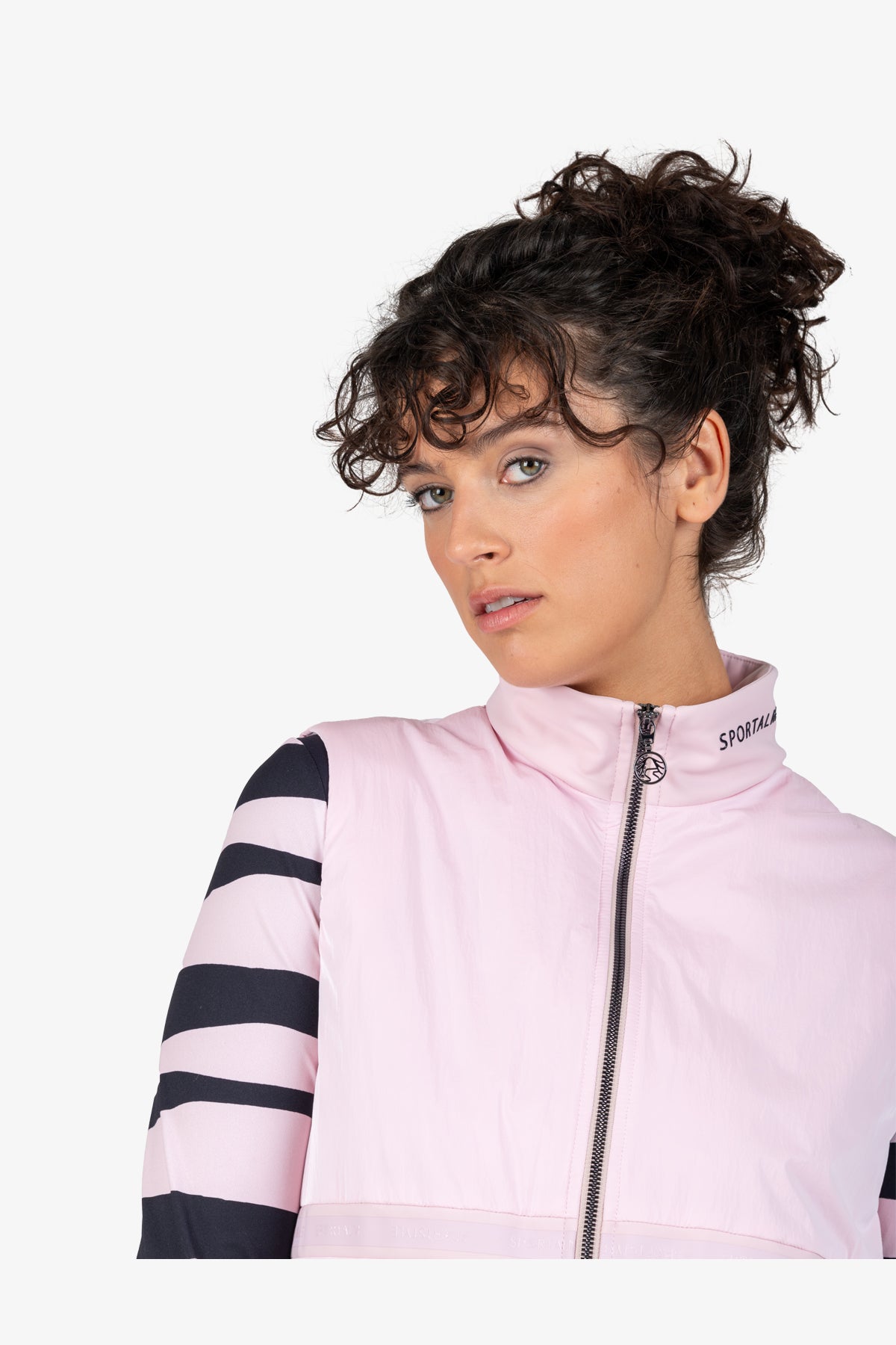 Vest with Stand-up Collar