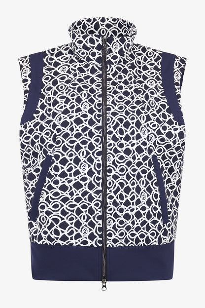Vest with Stand-up Collar
