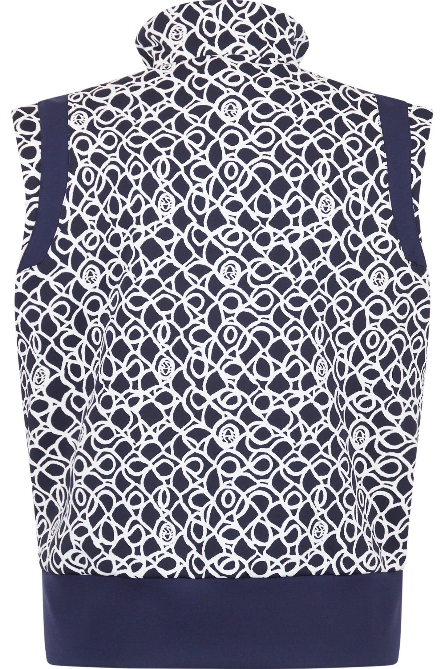 Vest with Stand-up Collar