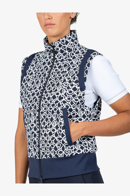 Vest with Stand-up Collar