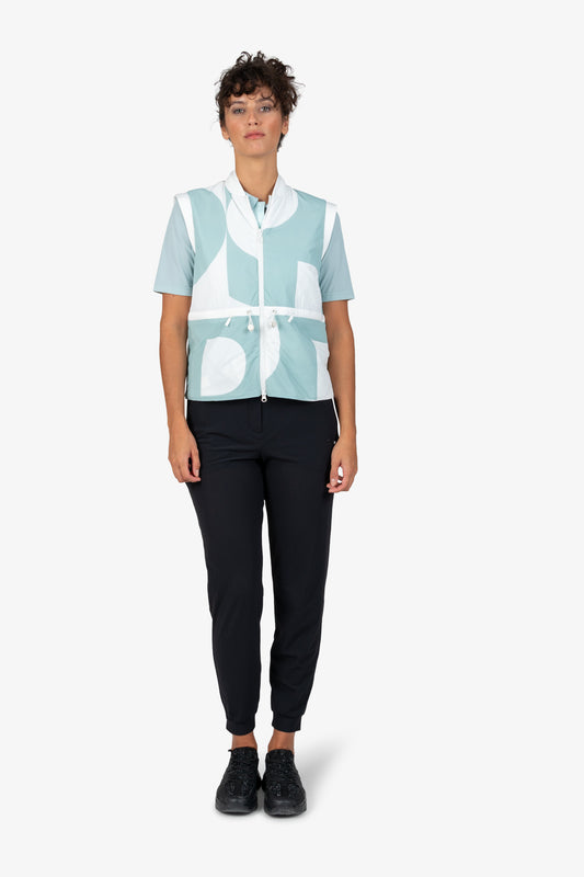 Vest with Stand-up Collar