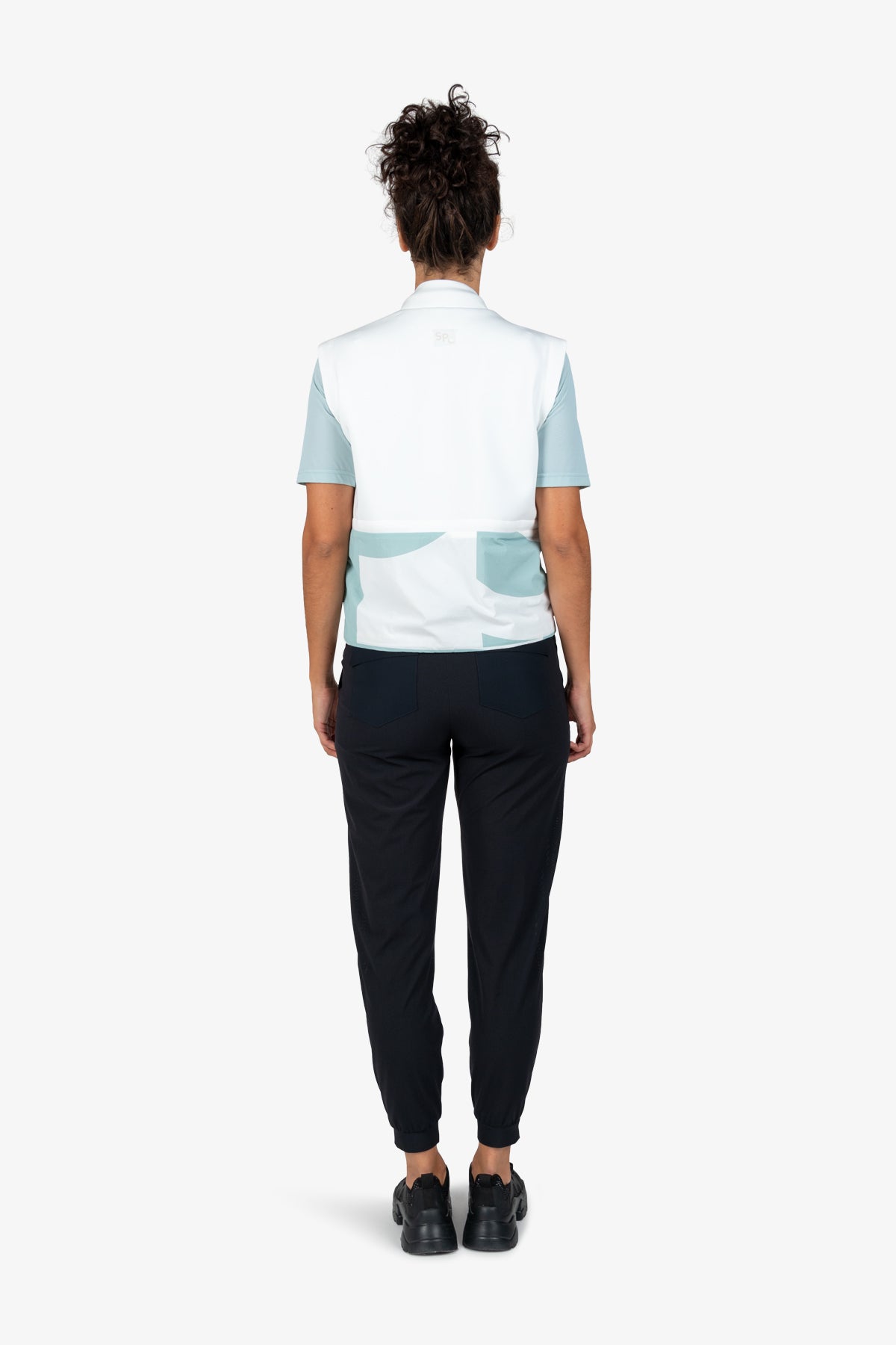 Vest with Stand-up Collar