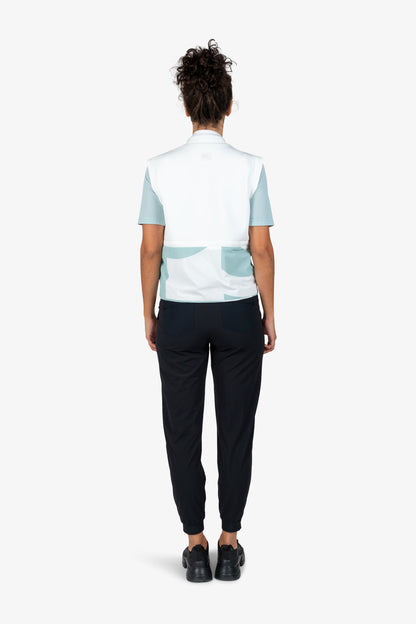 Vest with Stand-up Collar