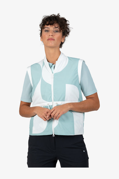 Vest with Stand-up Collar
