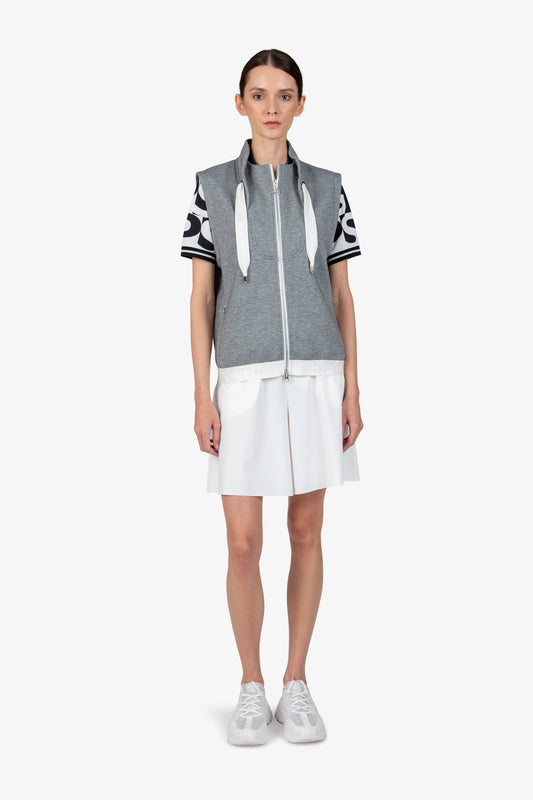 Vest with Stand-up Collar