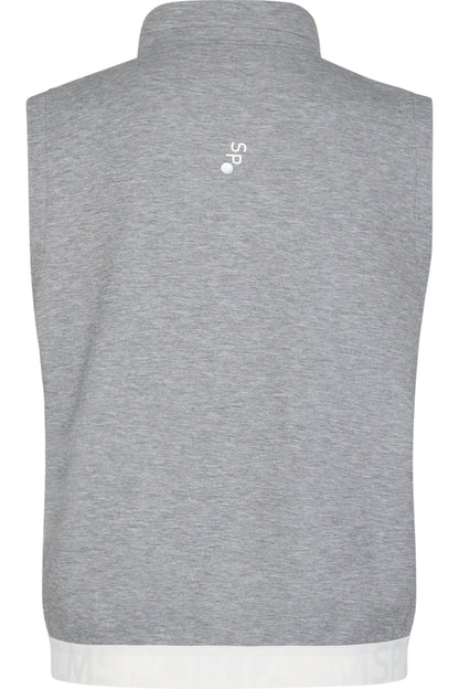 Vest with Stand-up Collar