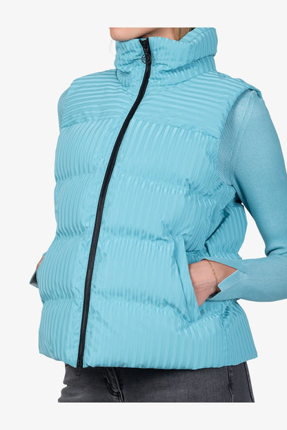 Waistcoat with Recycled Down Filling