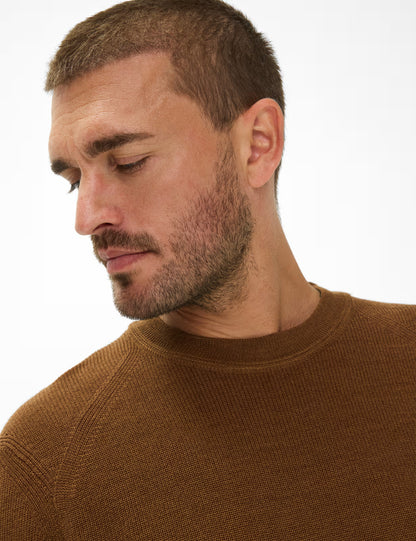 Feel Good Sportive: Knitted Sweater in a Cotton Mix